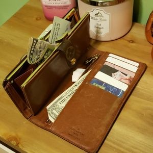 💎 Vintage LV French Kiss Lock Wallet Monogram